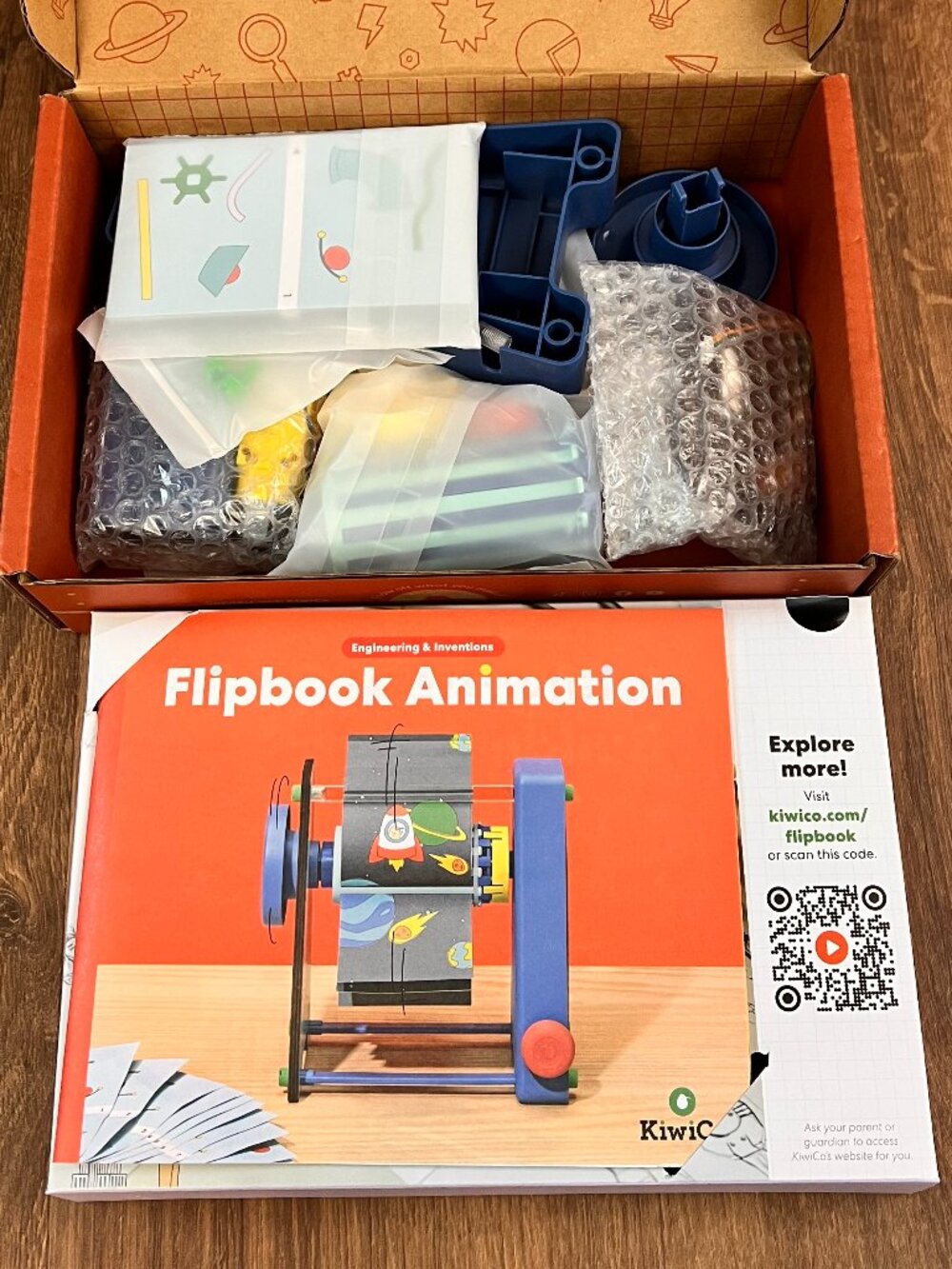 NEW KiwiCo Flipbook Machine Tinker STEAM Crate age 9+
